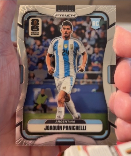 2026 Panini Prizm FIFA World Cup #6 Joaquín Panichelli — front