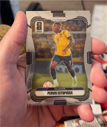 2026 Panini Prizm FIFA World Cup #212 Pervis Estupiñán — front