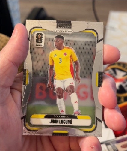 2026 Panini Prizm FIFA World Cup #184 Jhon Lucumí — front