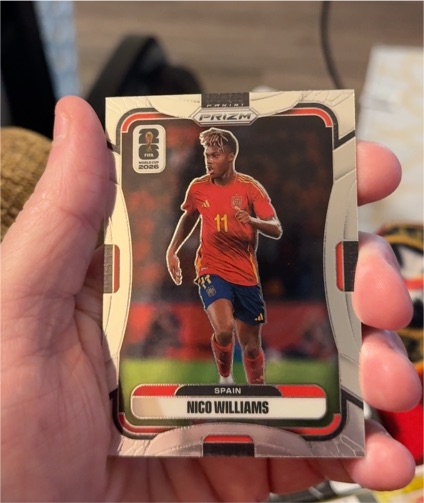 2026 Panini Prizm FIFA World Cup #78 Nico Williams — front