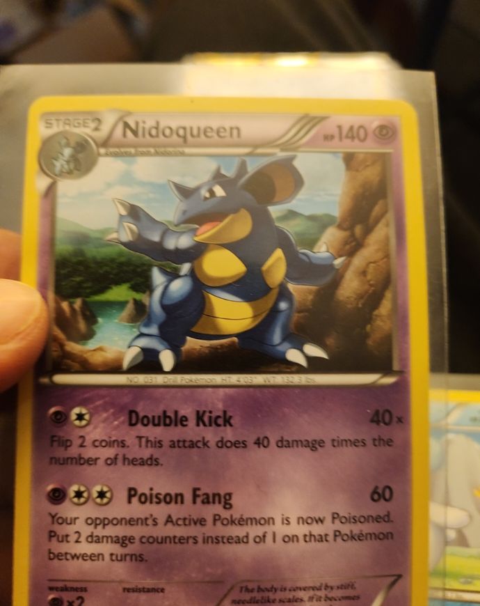 2015 Pokémon XY Primal Clash #68 Nidoqueen — front