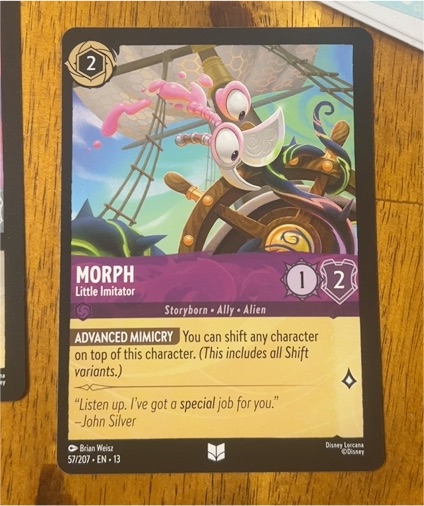 2026 Disney Lorcana #57 Morph - Little Imitator — front