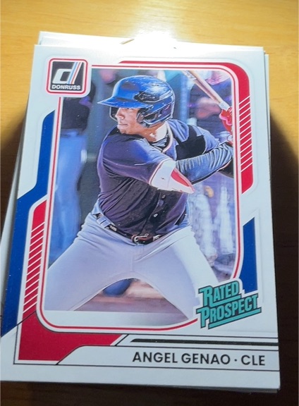 2026 Donruss #119 Angel Genao Rated Prospect — front