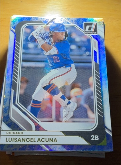 2026 Donruss #8 Luisangel Acuna — front