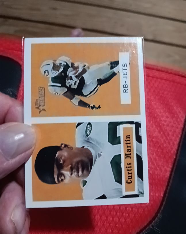 2002 Topps Heritage #150 Curtis Martin — front