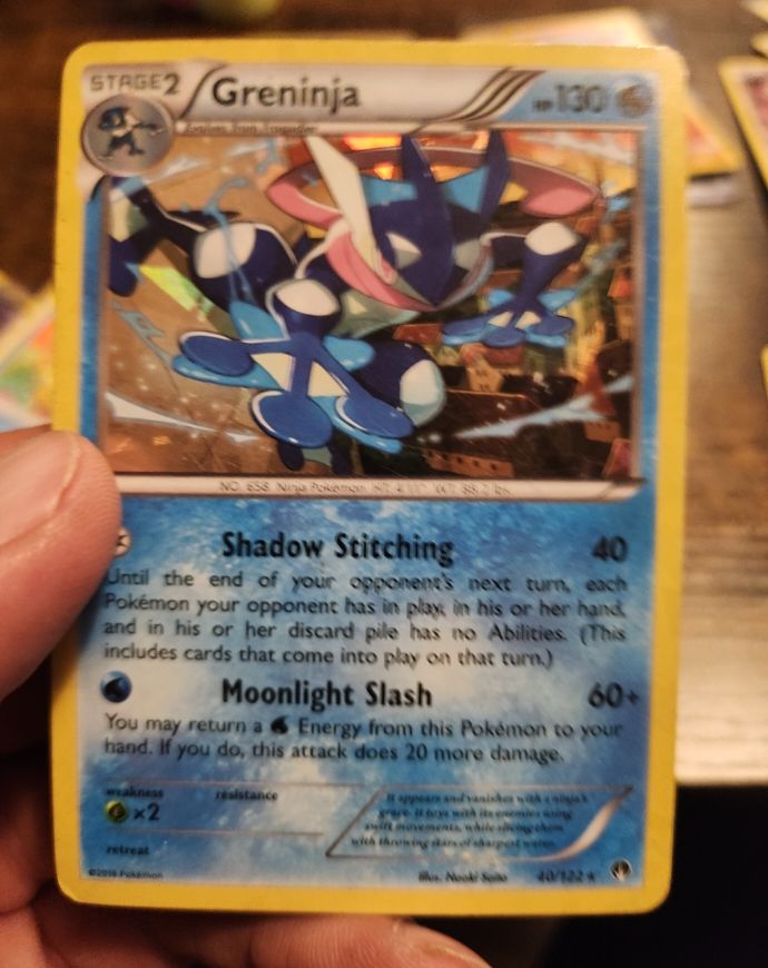 2016 Pokémon XY BREAKpoint #40 Greninja — front