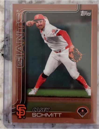 2025 Topps Series 2 #495 Casey Schmitt — front