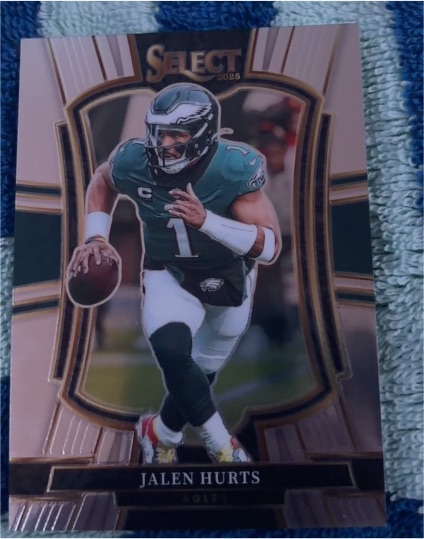 2025 Panini Select Premier Level #190 Jalen Hurts — front