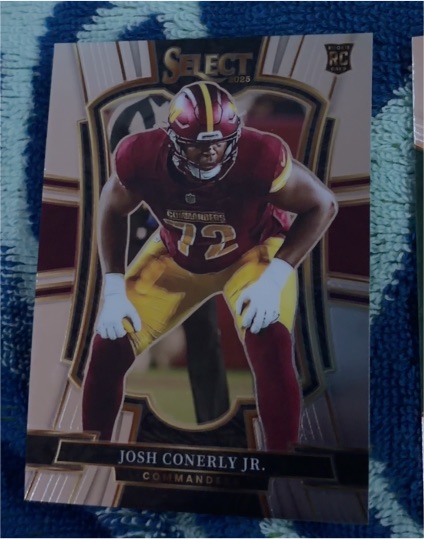 2025 Panini Select #187 Josh Conerly Jr. — front