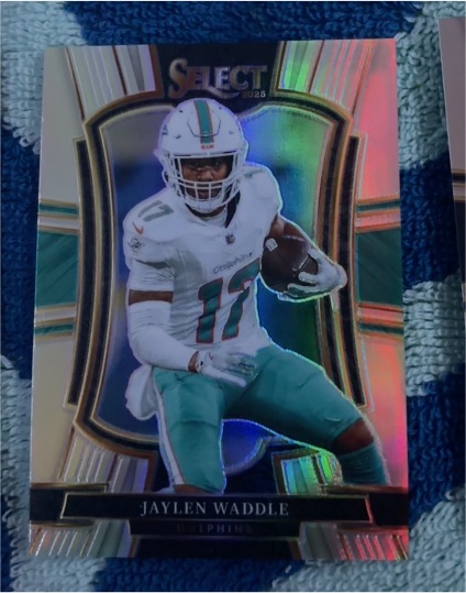 2025 Panini Select #182 Jaylen Waddle — front