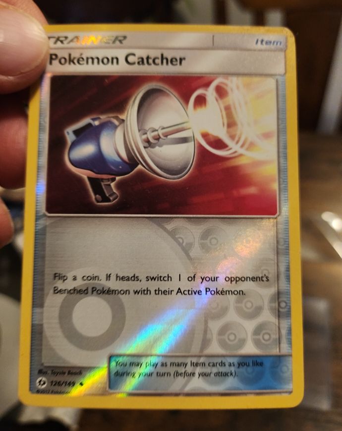 2017 Pokémon Sun & Moon #126 Pokemon Catcher — front