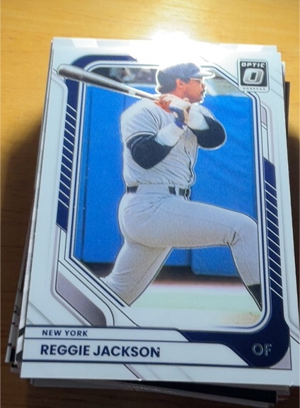 2026 Panini Donruss Optic #17 Reggie Jackson — front