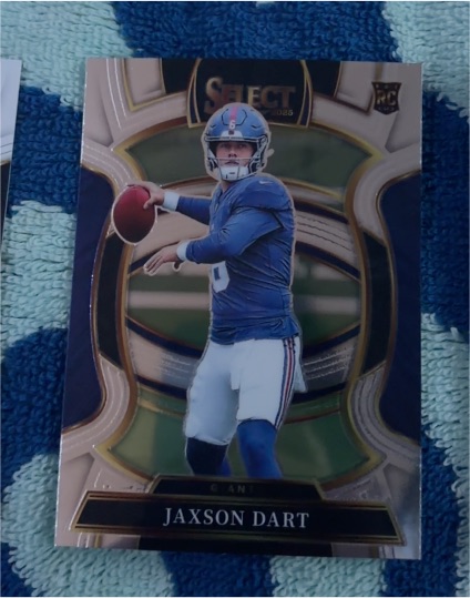 2025 Panini Select #93 Jaxson Dart — front