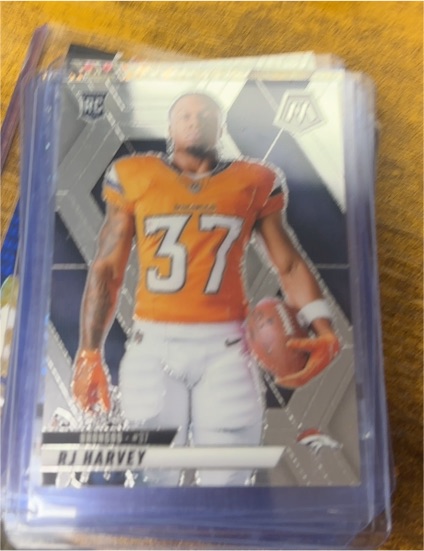2025 Panini Mosaic #284 RJ Harvey — front