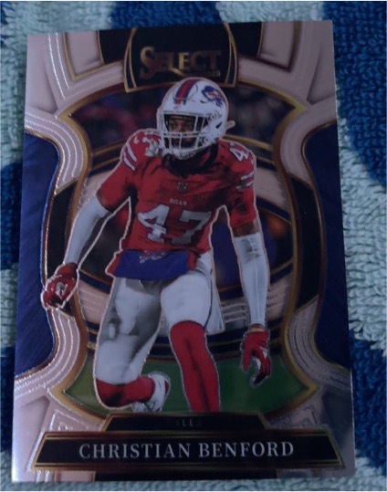 2025 Panini Select #84 Christian Benford Concourse — front
