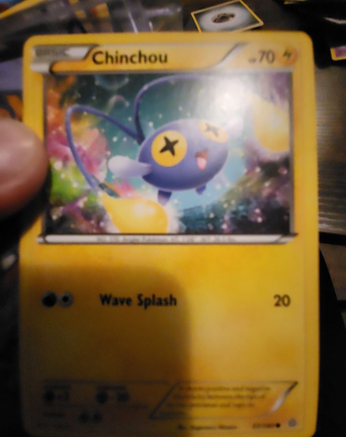 2015 Pokémon XY Primal Clash #57 Chinchou — front