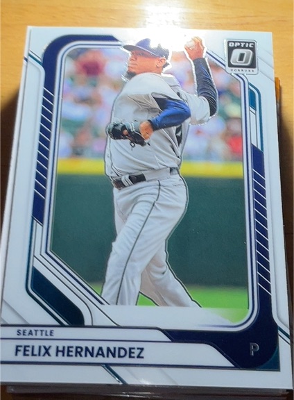 2026 Panini Donruss Optic #41 Felix Hernandez — front