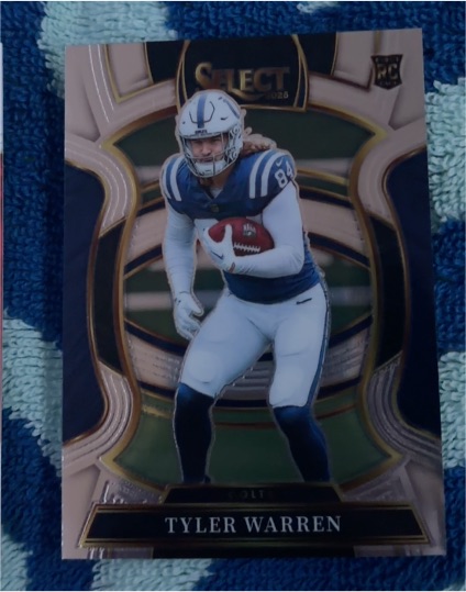 2025 Panini Select #33 Tyler Warren — front
