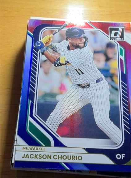 2026 Donruss #83 Jackson Chourio — front