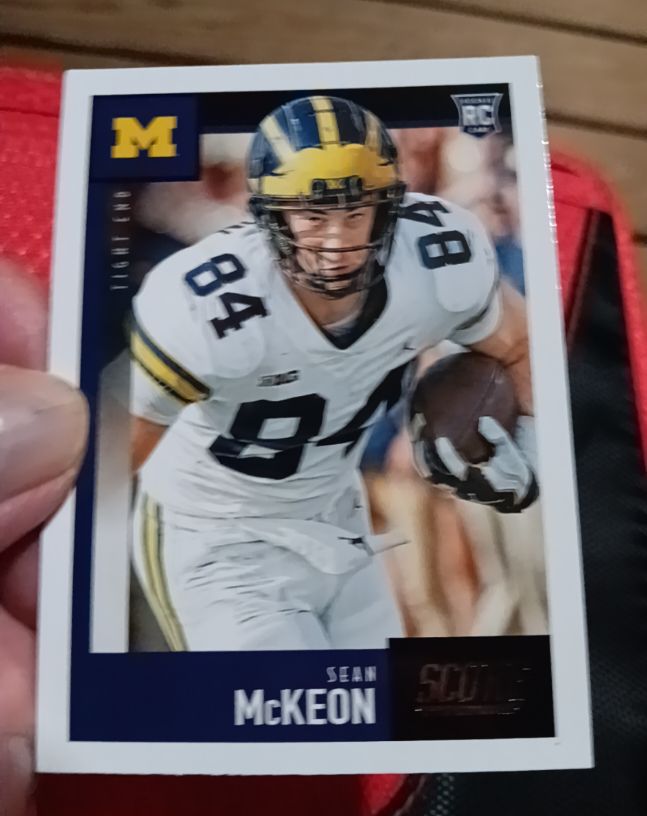 2020 Score #410 Sean McKeon — front