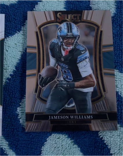 2025 Panini Select #171 Jameson Williams — front
