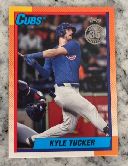 2025 Topps Series 2 1990 35th Anniversary #90B2-12 Kyle Tucker — front