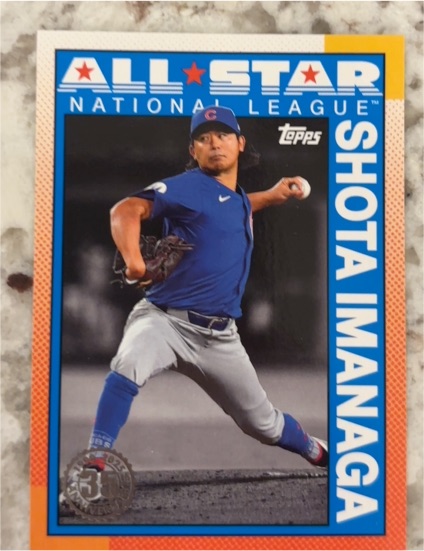 2025 Topps Series 2 - 1990 Topps Baseball All-Stars #90AS-47 Shota Imanaga — front