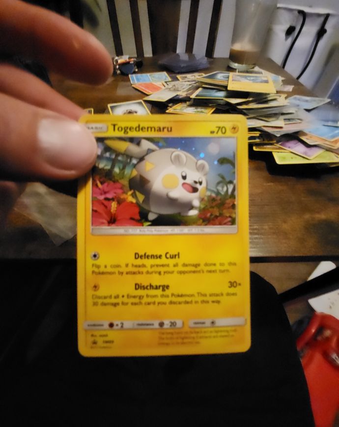 2017 Pokémon Sun & Moon #53 Togedemaru — front
