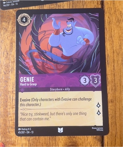 2026 Disney Lorcana #45 Genie — front