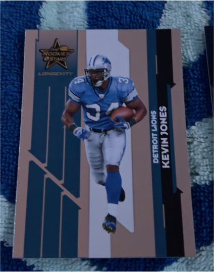 2006 Leaf Rookies & Stars #36 Kevin Jones — front