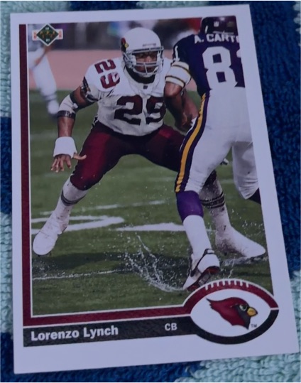1991 Upper Deck #683 Lorenzo Lynch — front