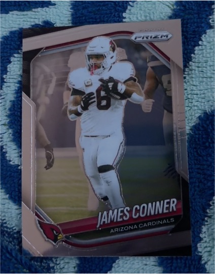 2025 Panini Prizm #171 James Conner — front