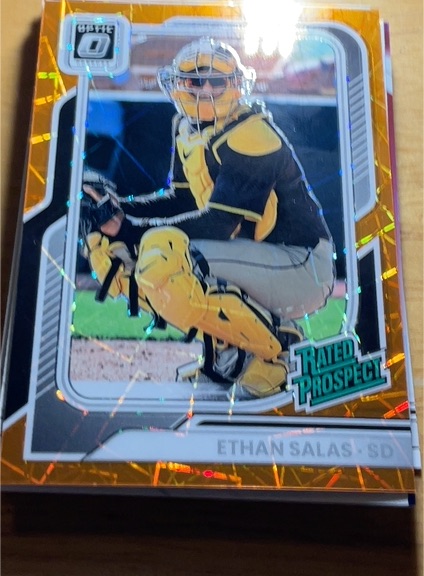 2026 Panini Donruss Optic #191 Ethan Salas — front
