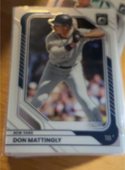 2026 Panini Donruss Optic #75 Don Mattingly — front