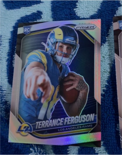 2025 Panini Prizm #424 Terrance Ferguson — front