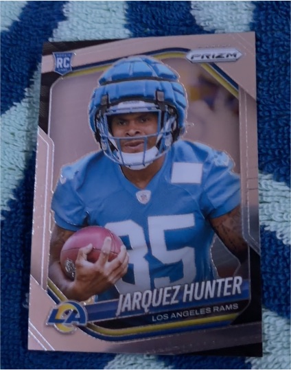 2025 Panini Prizm #353 Jarquez Hunter — front