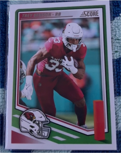 2025 Panini Score #281 Trey Benson — front