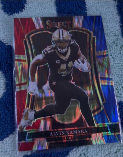 2025 Panini Select #140 Alvin Kamara — front