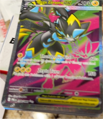 2016 Pokémon TCG Mega Zeraora EX #098/084 — front