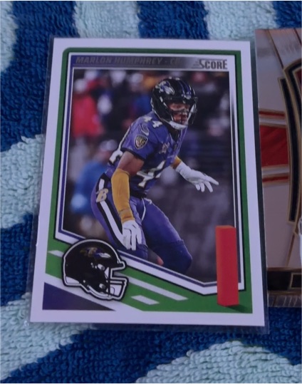 2025 Panini Score #145 Marlon Humphrey — front