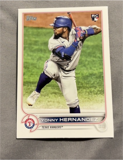 2022 Topps Series 2 #363 Yonny Hernandez — front