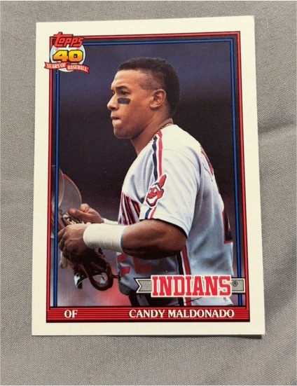 1991 Topps #723 Candy Maldonado — front