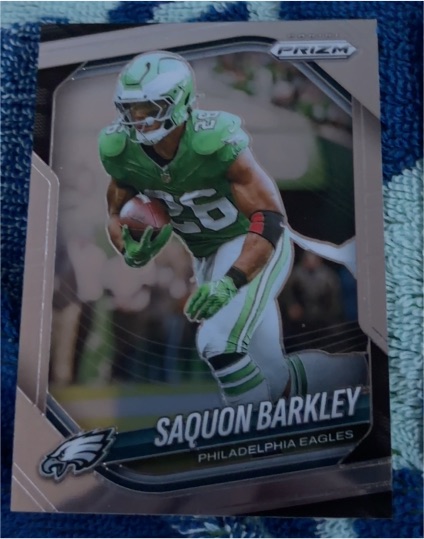 2025 Panini Prizm #298 Saquon Barkley — front
