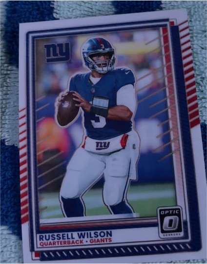 2025 Panini Donruss Optic #50 Russell Wilson — front