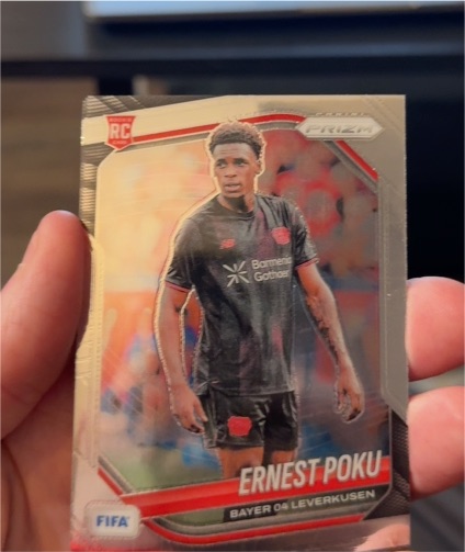 2025-26 Panini Prizm FIFA #234 Ernest Poku — front