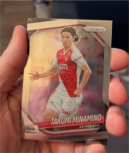 2025-26 Panini Prizm FIFA #167 Takumi Minamino — front