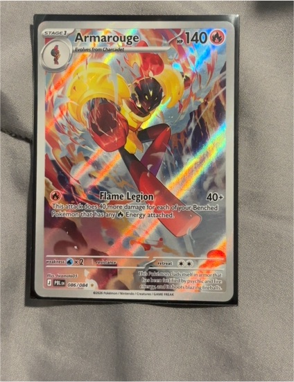 2026 Pokémon #086 Armarouge — front