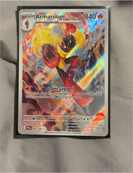 2026 Pokémon #086 Armarouge — front