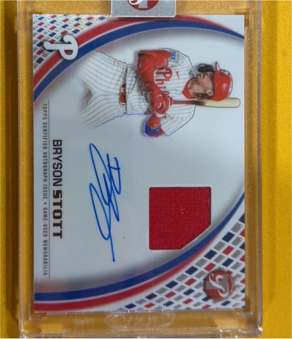 2026 Topps Pristine #PPAR-BRS Bryson Stott — front