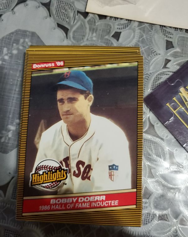 1986 Donruss Highlights #32 Bobby Doerr — front